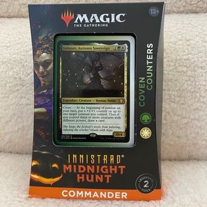 NWT Mtg commander deck innistrad midnight hunt coven counters deck